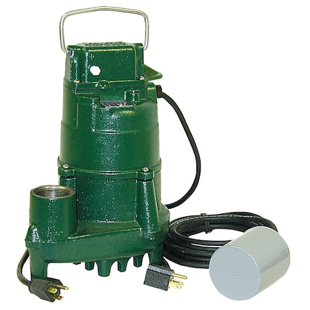 Zoeller Dose-Mate Series 1-1/2 in. 115V 10.5A 2/5 hp 77 gpm NPT Cast Iron Effluent Pump 152-0005